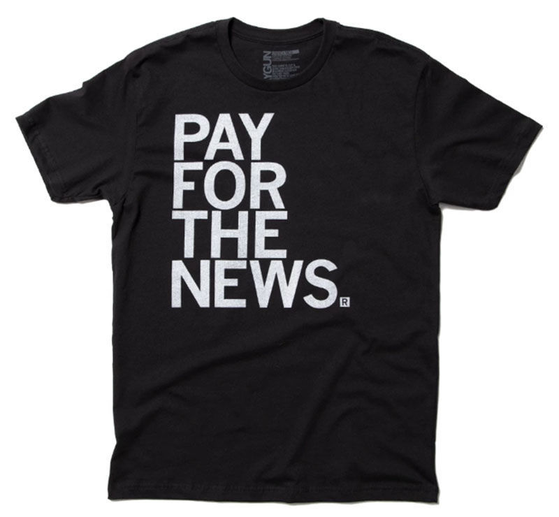Pay for the news